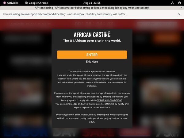 African Casting Account Info African Casting Account Info