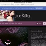 Alice Kitten Image Post