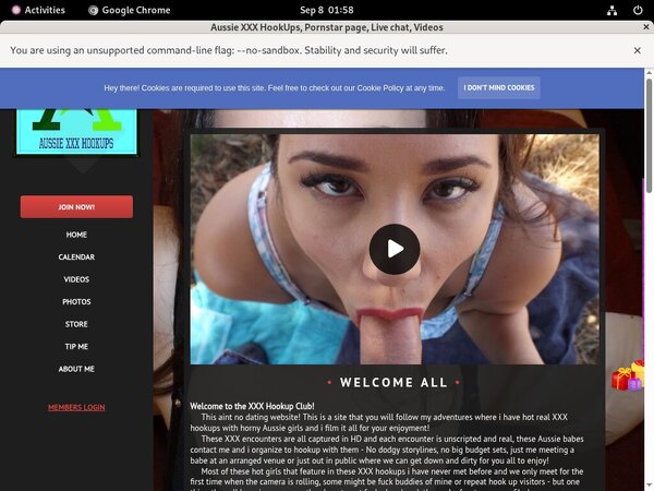 Aussie XXX HookUps Password 2018