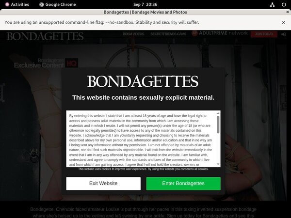 Bondagettes Discount Username