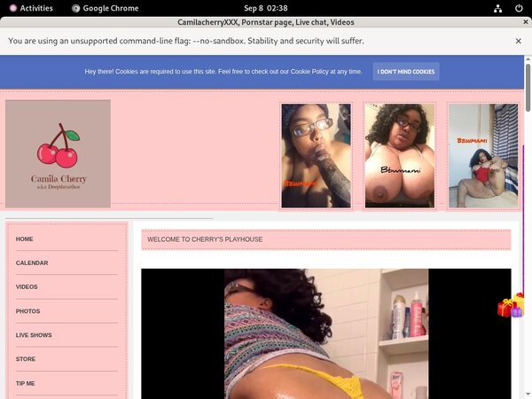 Camilacherryxxx Full Episodes