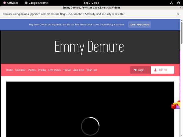 Emmy Demure Bondage