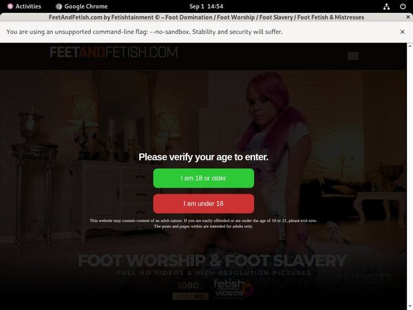 Feetandfetish Model