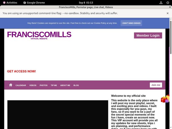 Franciscomills.modelcentro.com Discount Accounts
