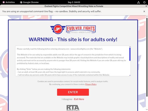 Free Evolved Fights Discount Trial