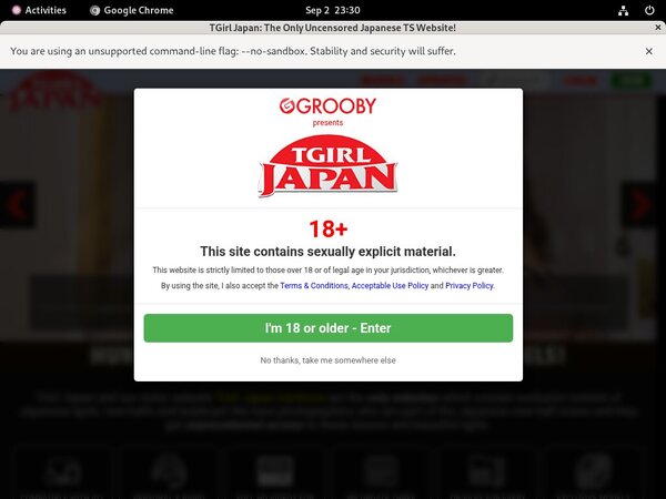 Free TGirl Japan Account Discount