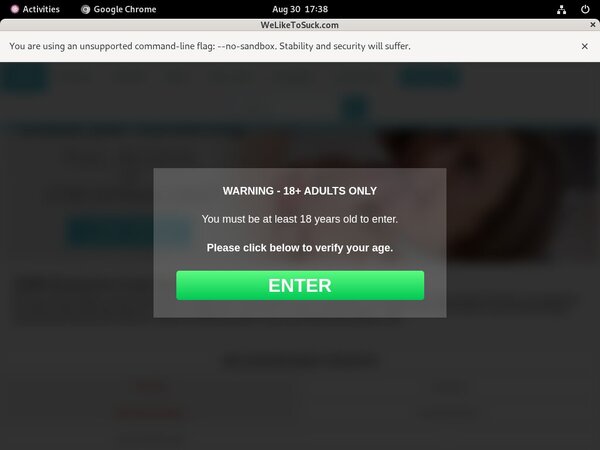 Free We Like To Suck Premium Accounts