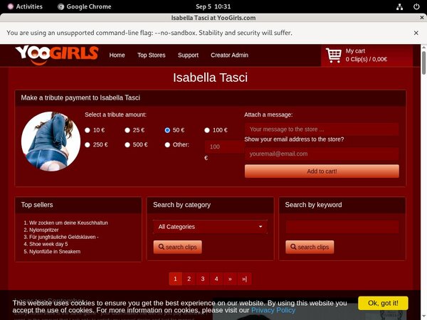 Get Isabella Tasci Free Logins