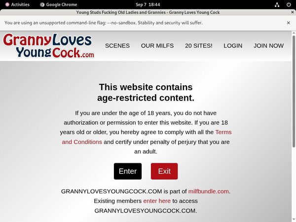 Granny Loves Young Cock Filme