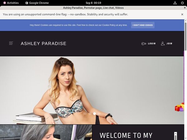 How To Get On Ashleyparadise.modelcentro.com For Free