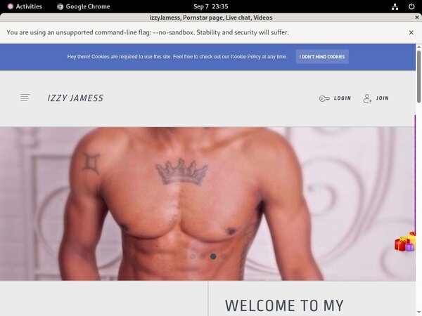 IzzyJamess Logins 2018