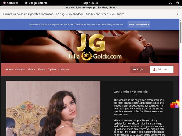 Julia Gold Log In