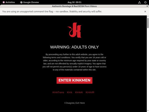 Kinkmen.com Porn Passwords