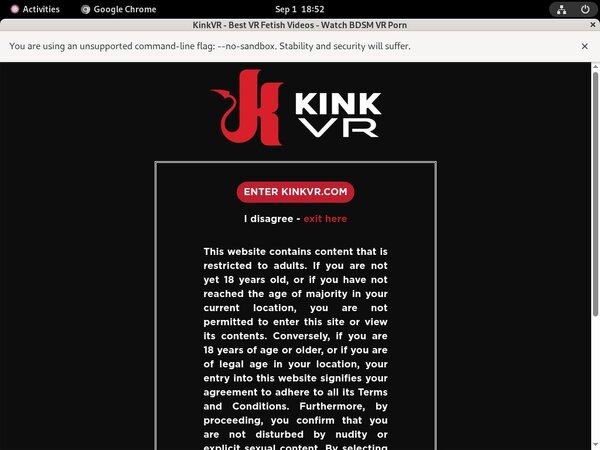 Kinkvr.com Sign Up