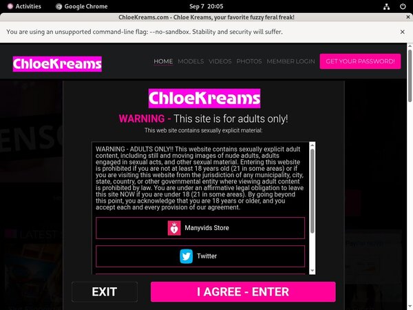 Kreams Chloe With Paypal