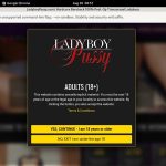 Limited Ladyboy Pussy Deal