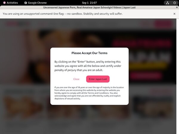Logins For Japan Lust Free