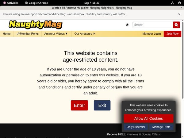 Naughtymag.com Register Free