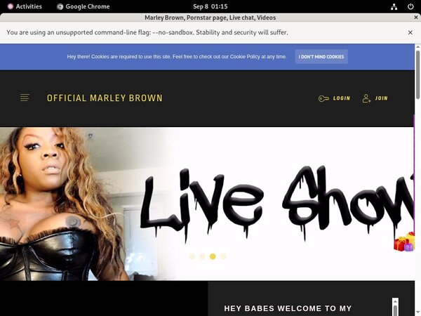 Officialmarleybrown.com Pay Pal Account