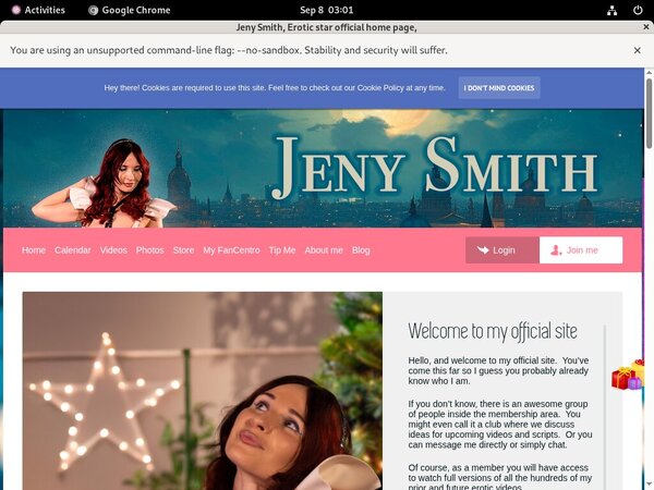 Premium Accounts Free Jenysmith.net