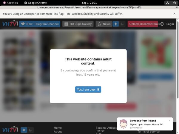 Promo Voyeur House TV Promo Voyeur House TV