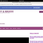 RubyandMaXXX Website Password