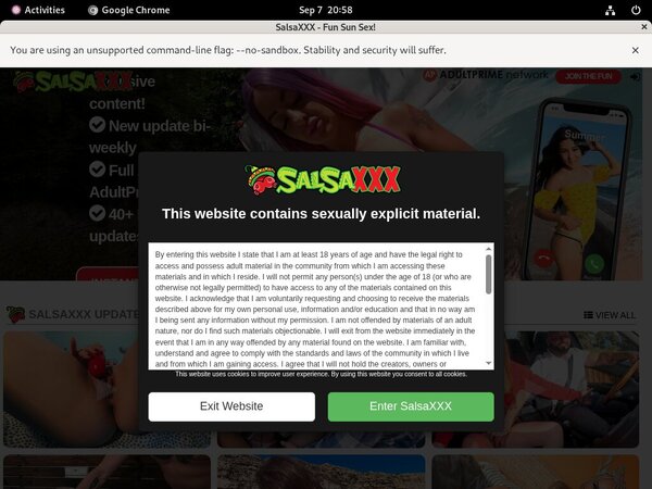 Salsaxxx With Bank Pay