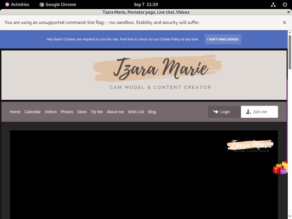 Signup For TzaraMarie With Paypal