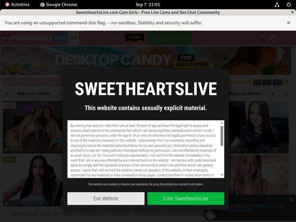 Sweethearts Live Porn Video