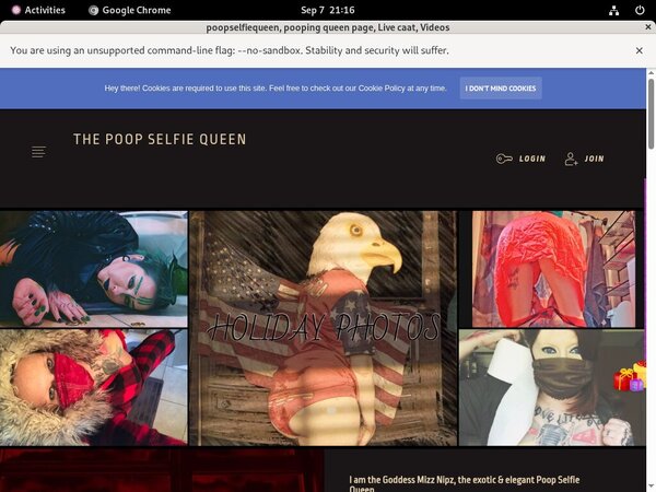 [Image: ThePoopSelfieQueen-Discount-Price.jpg]