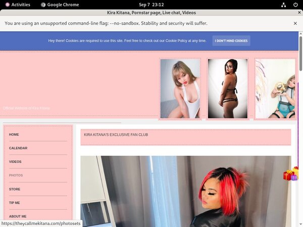 Theycallmekitana.com With Paypal Acc