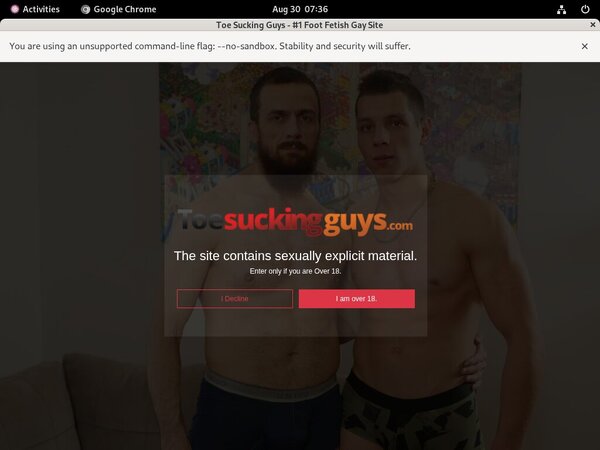 Toe Sucking Guys Paypal Register