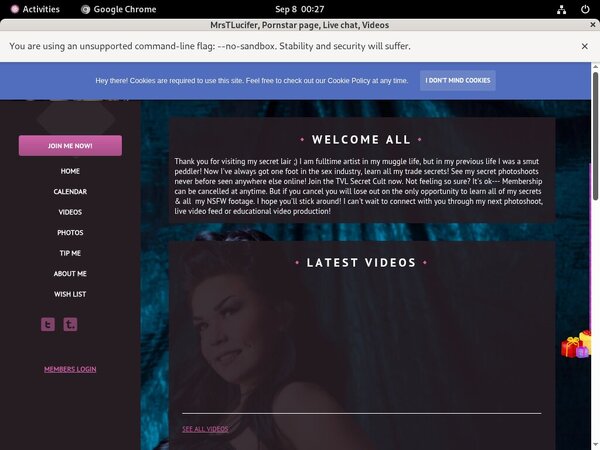 Trixievonlucifer.modelcentro.com Discount Prices