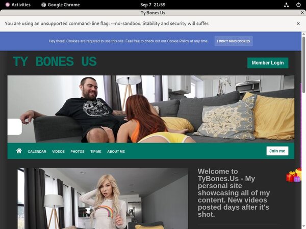 Ty Bones Fetish