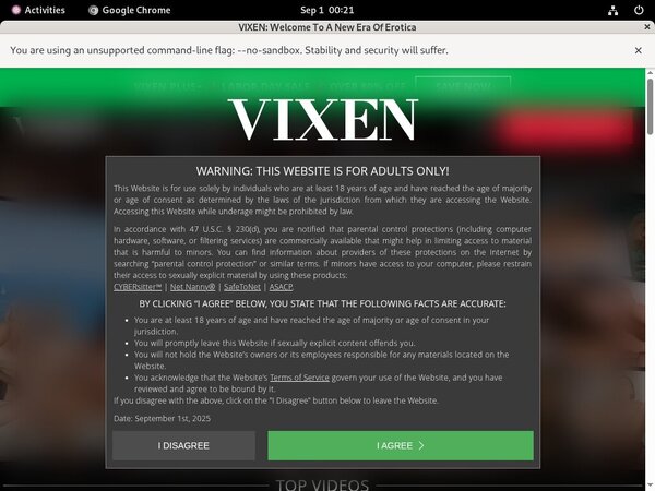 Vixen Free Trial Discount