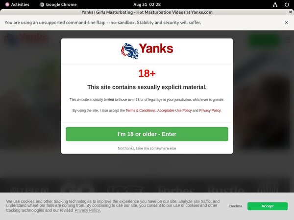 Yanks New Password