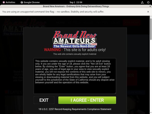 Free Account Brandnewamateurs.com