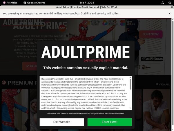 Free Adult Prime Gay Logins