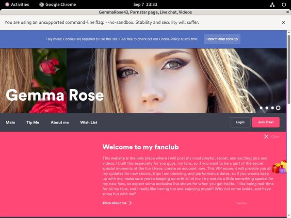 Free Gemmarose42.modelcentro.com Trailers