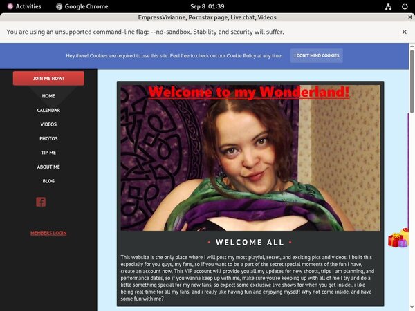 Empressvivianne.modelcentro.com Ccbill