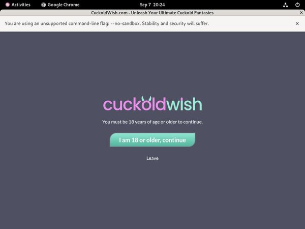 Cuckold Wish Users