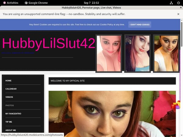 Free Hubbylilslut420 Films
